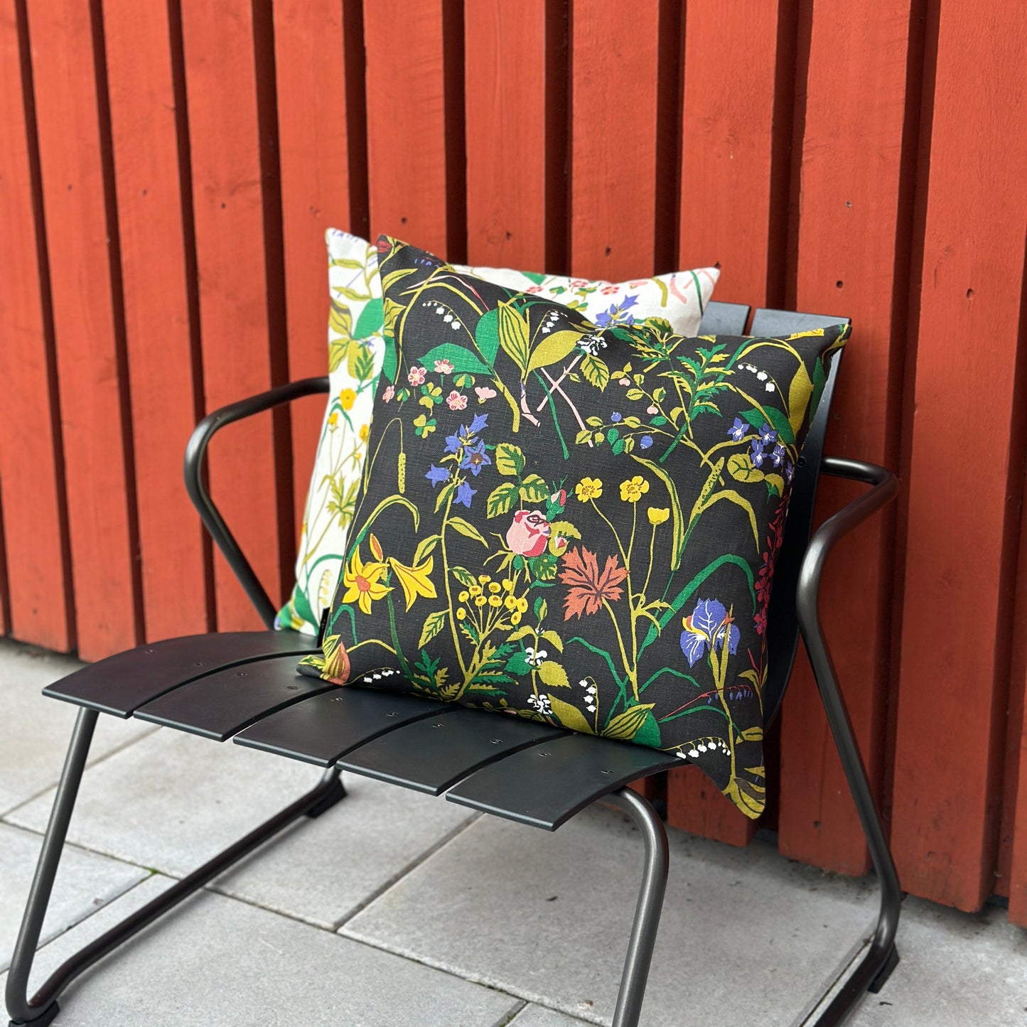 Kuddfodral Ros & Lilja