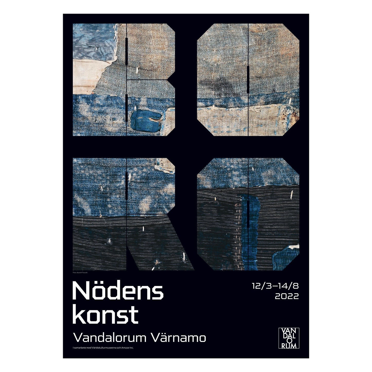 Affisch Boro – Nödens konst