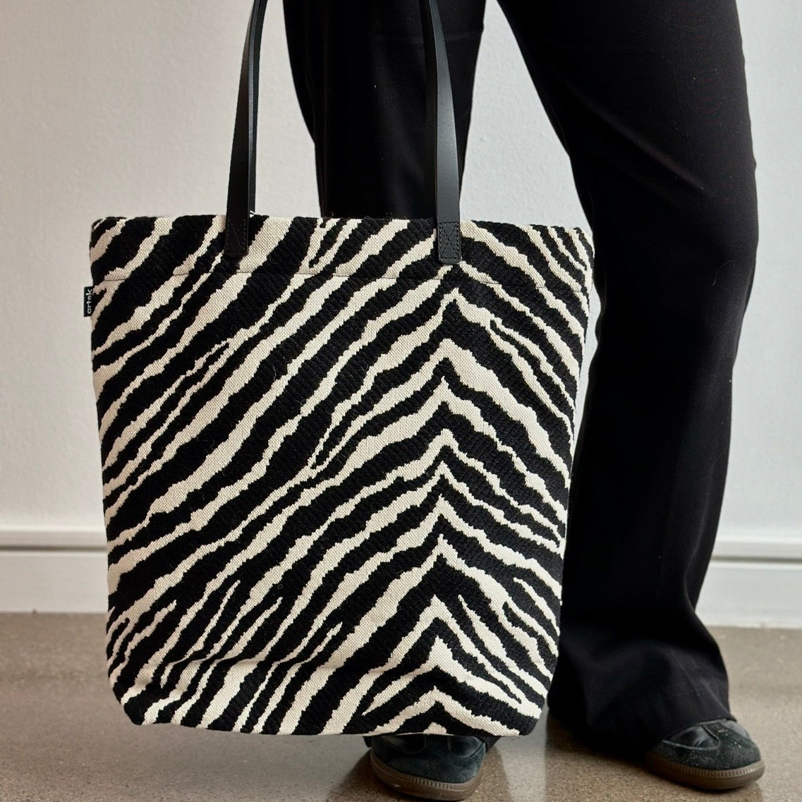 Zebra tygväska