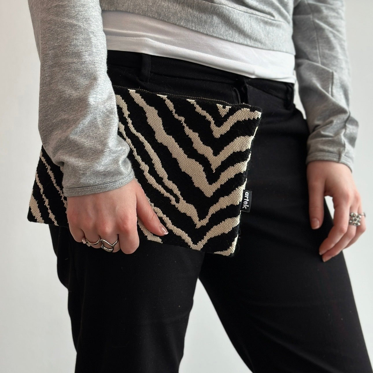 Zebra necessär