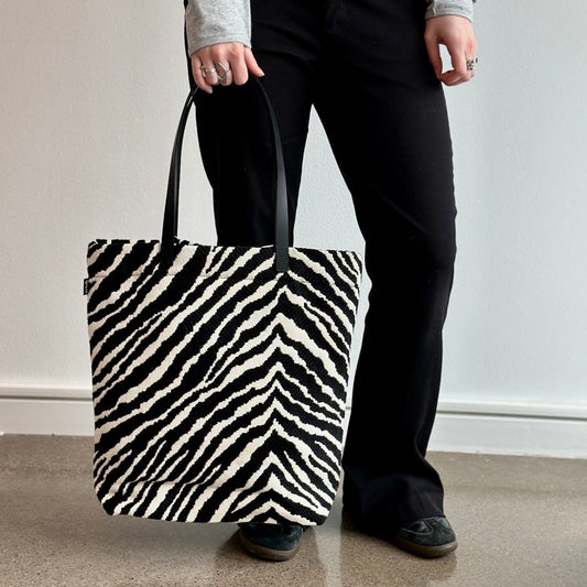 Zebra tygväska