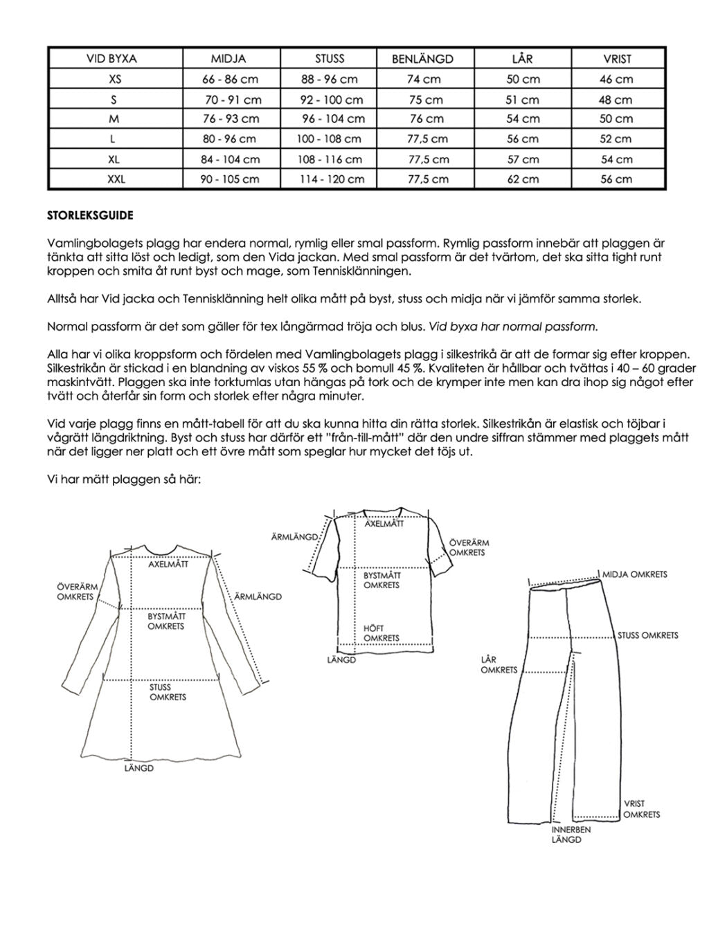Kristina Torsson vid byxa Twin Peaks