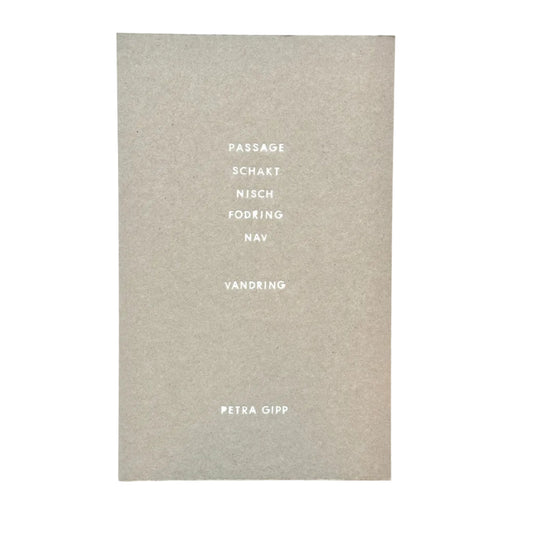 Passage schakt nisch fodring nav vandring - Petra Gipp