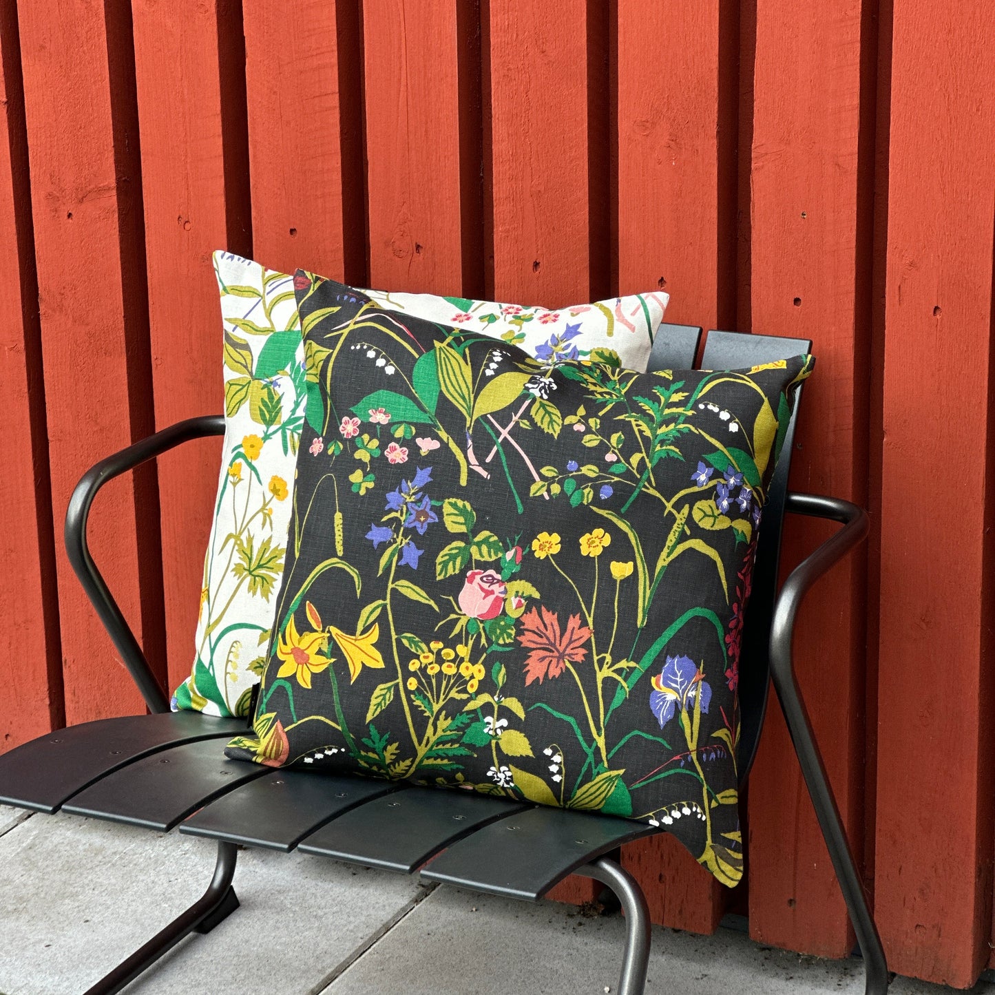 Kuddfodral Ros & Lilja