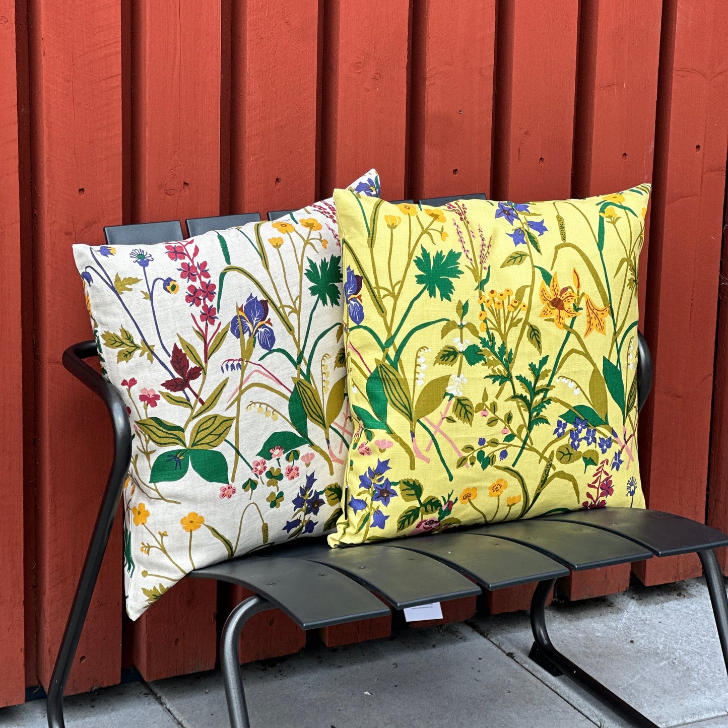 Kuddfodral Ros & Lilja