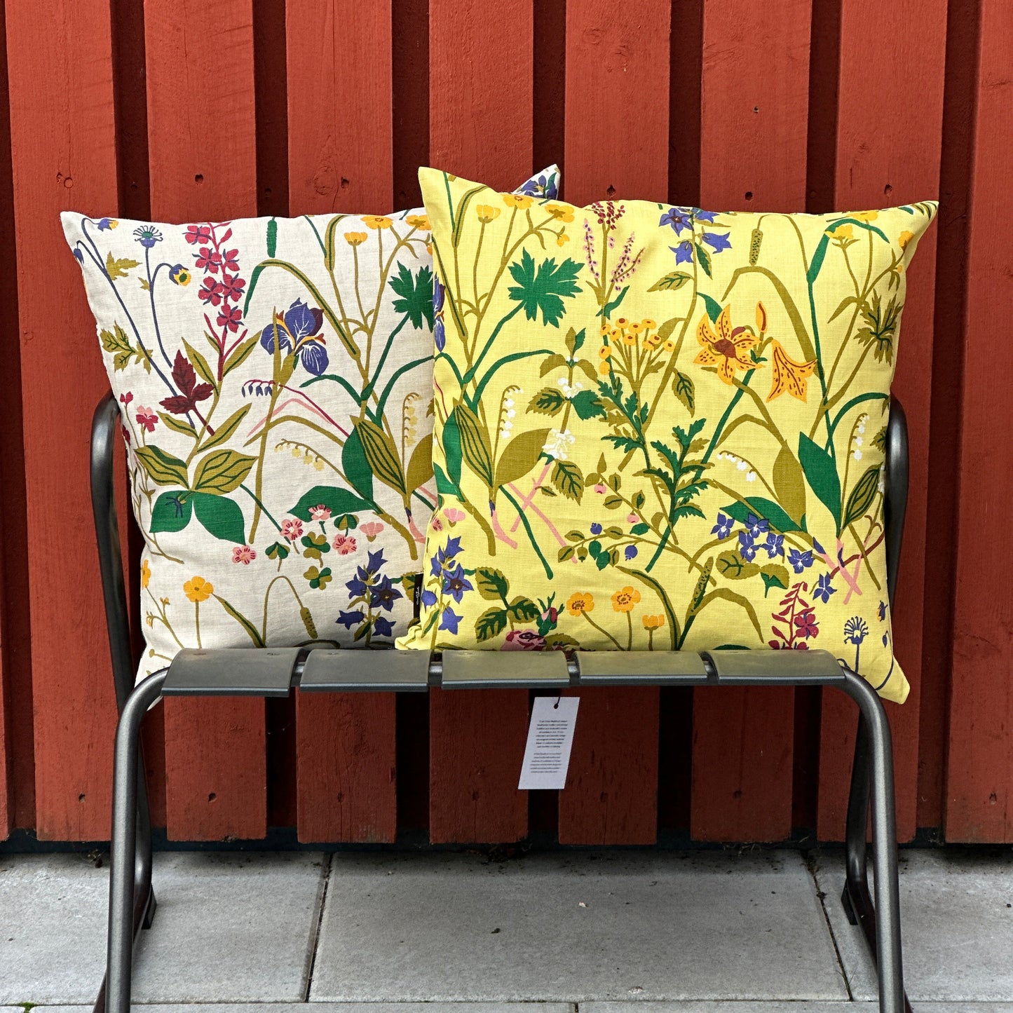 Kuddfodral Ros & Lilja