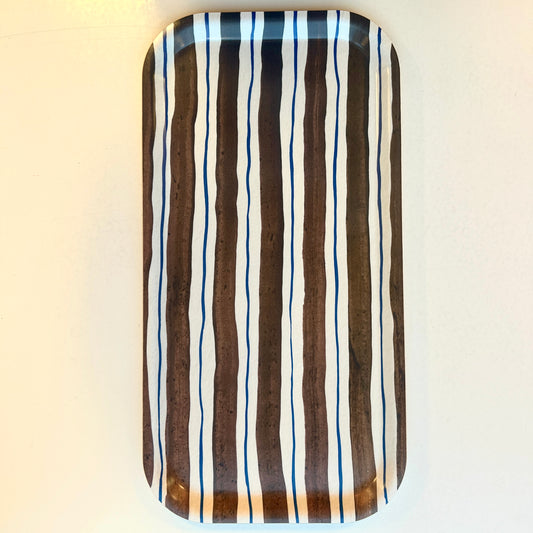 Bricka Folkdräkter Brun