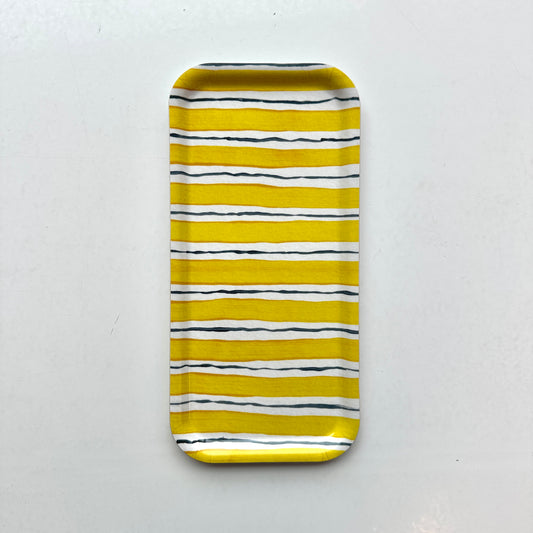 Bricka Folkdräkter Gul