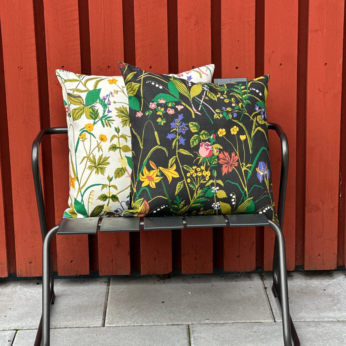 Kuddfodral Ros & Lilja