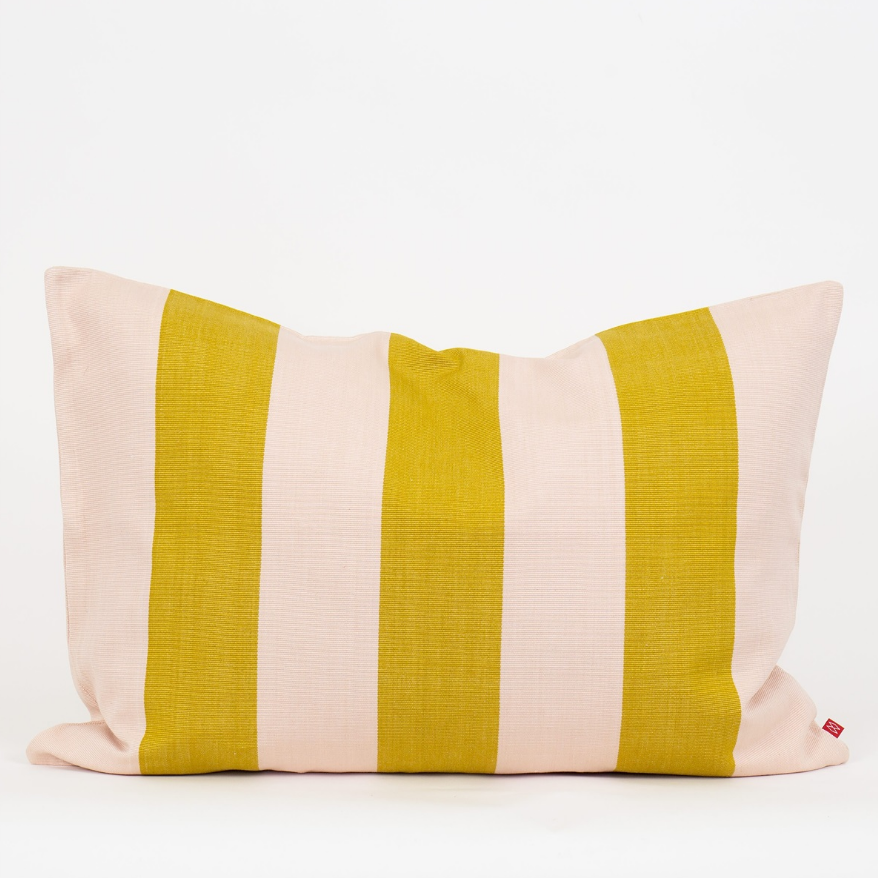 Kuddfodral Fifi rosa/beige 50x70