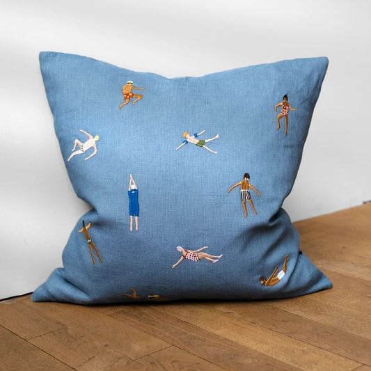 Kuddfodral Simmare blå