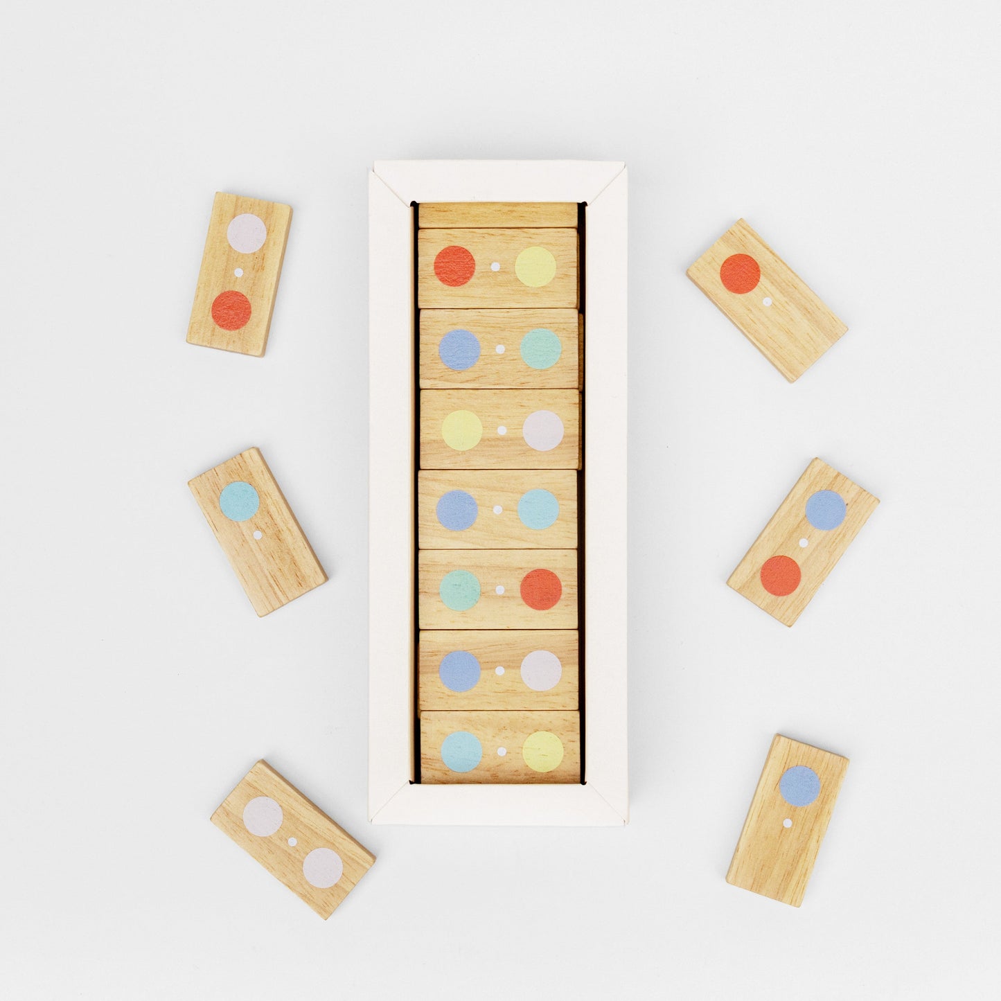 Träspel Domino Dot to Dot