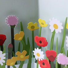 Ladda upp bild till gallerivisning, Pop-up kort - Vilda blommor
