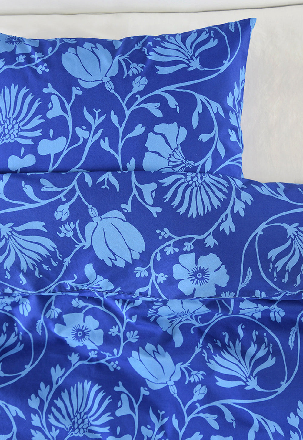 Påslakanset Varma Backen blå