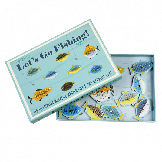 Magnetiskt Fiskespel