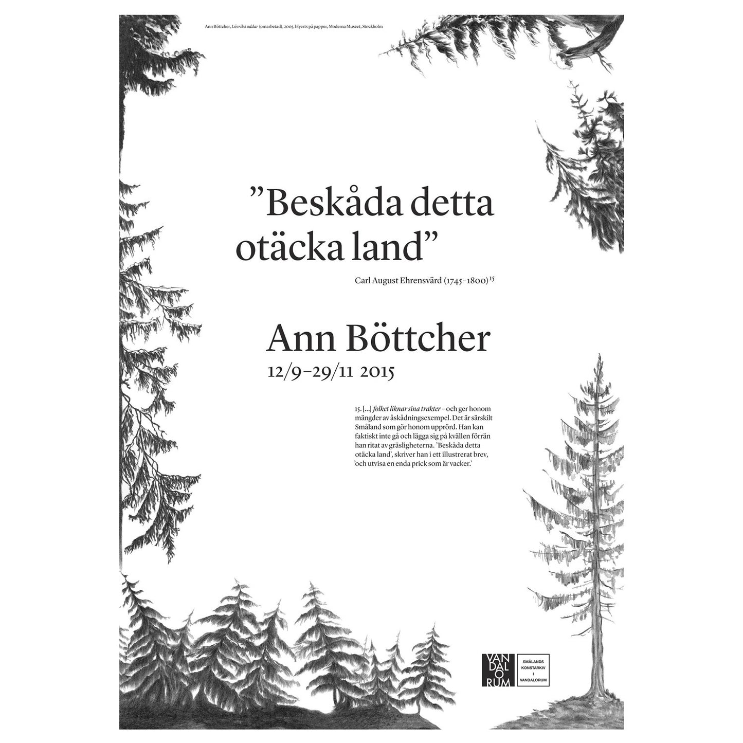 Affisch Ann Böttcher